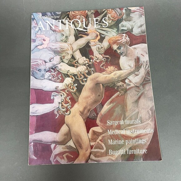 The Magazines Antiques July 1999 Sargent Murals Medical Instruments Bugatti Furn - Picture 1 of 5